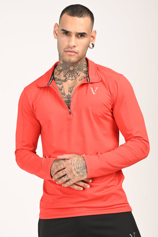 Performance Training T-Shirt - Coral Red (image 5)