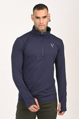IVYN Performance Training T-Shirt in Navy Blue