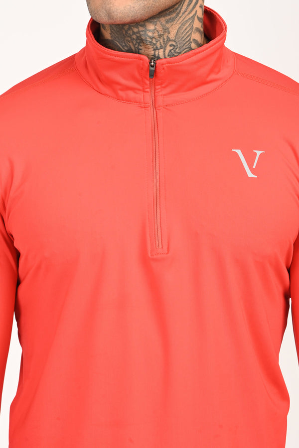 Performance Training T-Shirt - Coral Red alternate view