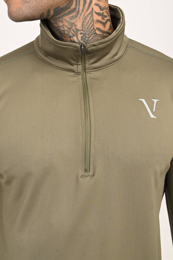 Performance Training T-Shirt - Olive Green alternate view