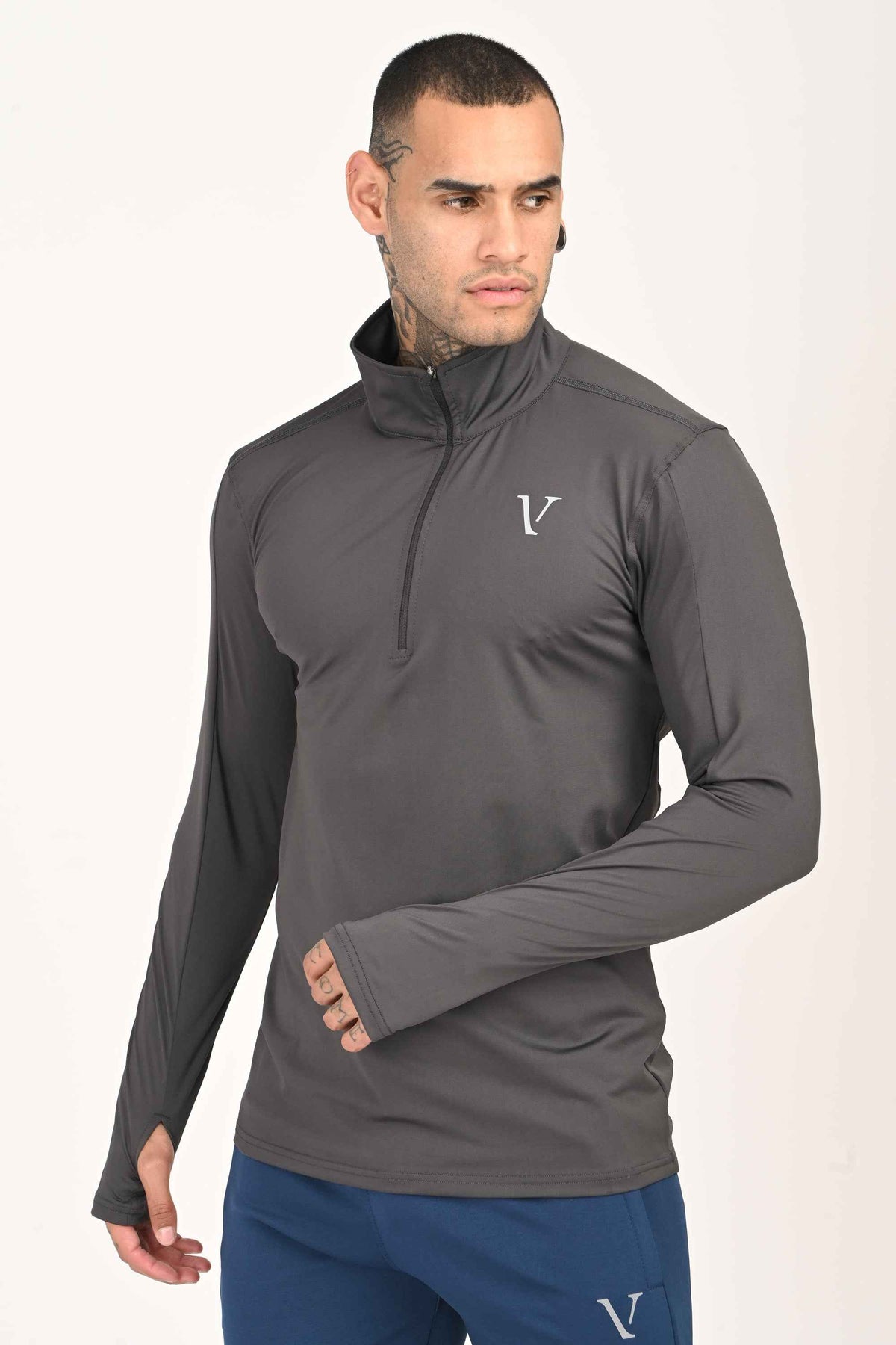 Performance Training T-Shirt in Charcoal Grey
