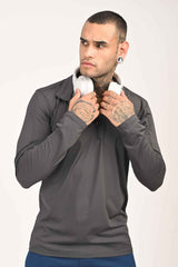 Performance Training T-Shirt – Charcoal Grey