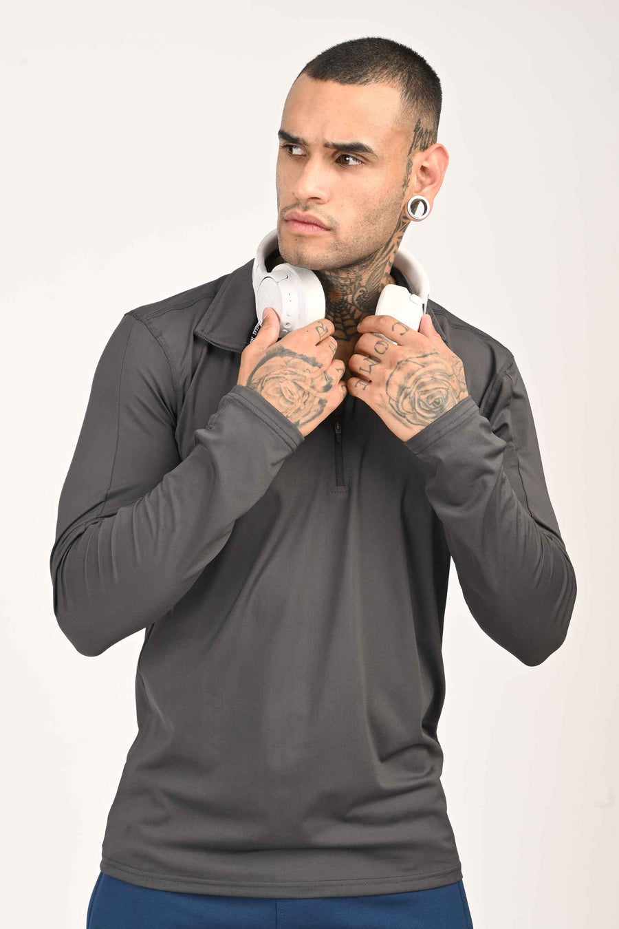 Performance Training T-Shirt – Charcoal Grey