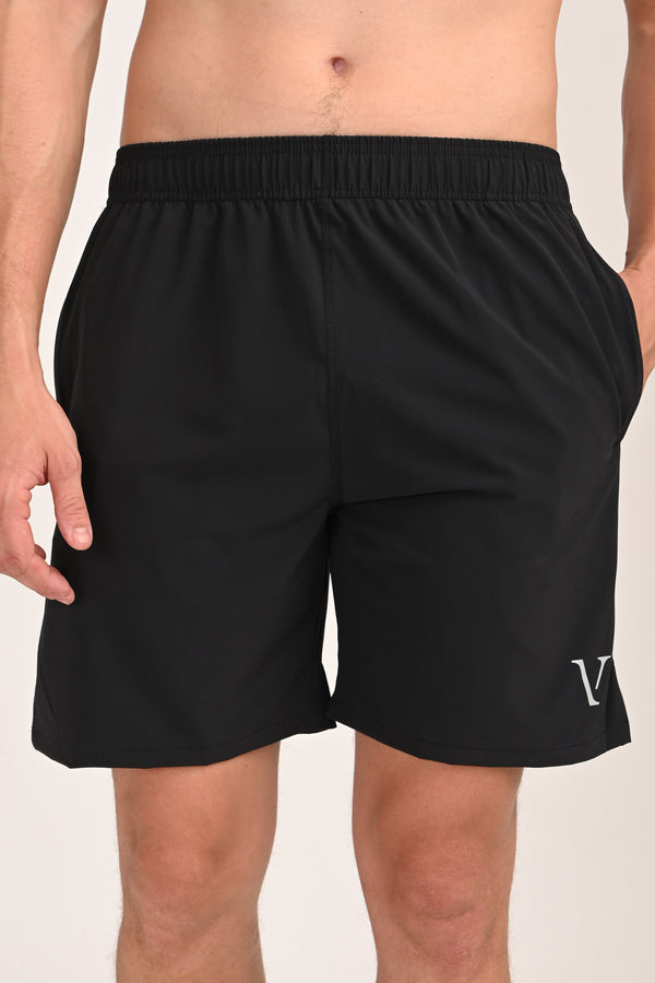 IVYN Performance Training Shorts – Activewear - Jet Black (image 1)