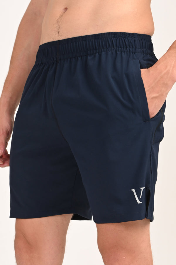 IVYN Performance Training Shorts – Activewear - Navy Blue alternate view