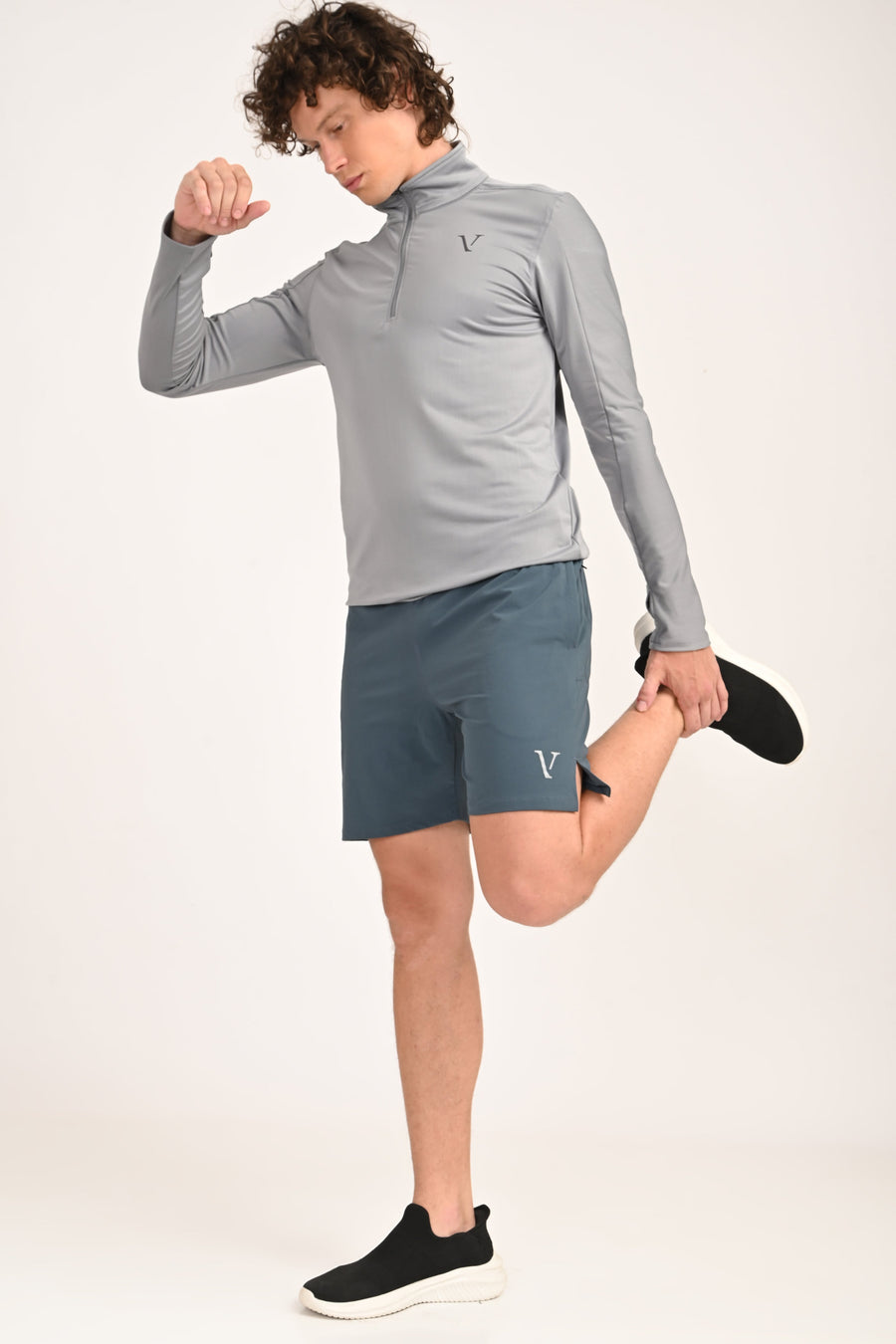 IVYN IVYN Performance Training Shorts in Storm Blue