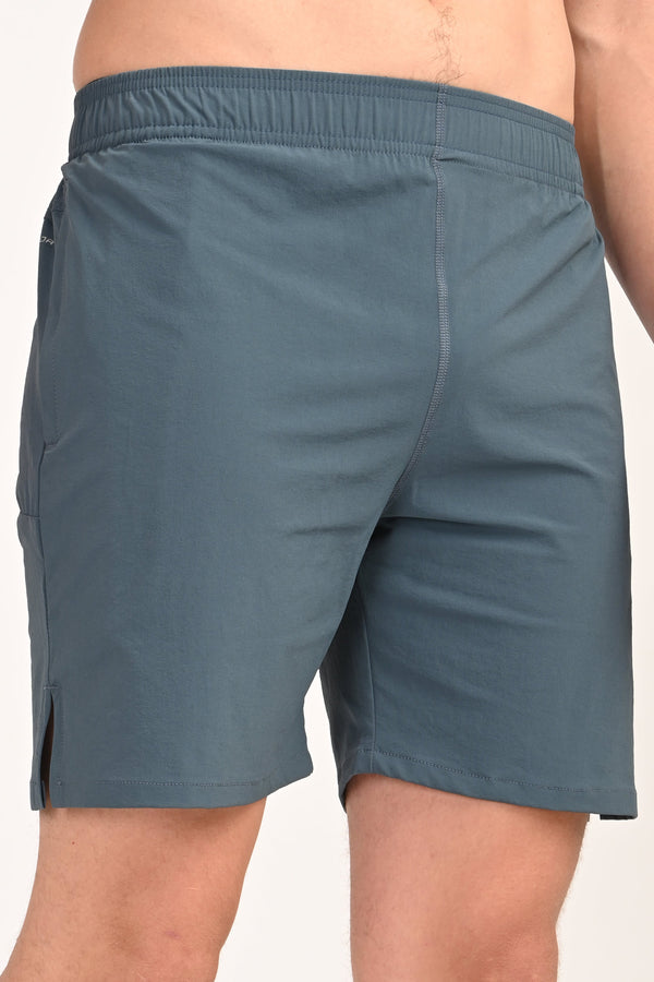 IVYN Performance Training Shorts – Activewear - Storm Blue (image 2)