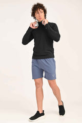 IVYN Performance Training Shorts – Steel Blue