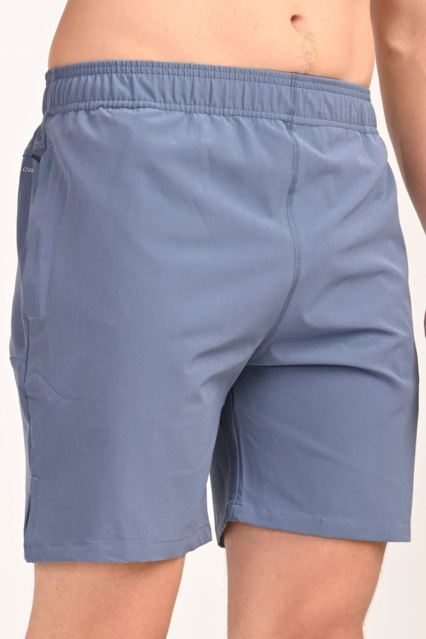 IVYN Performance Training Shorts – Activewear - Steel Blue (image 5)