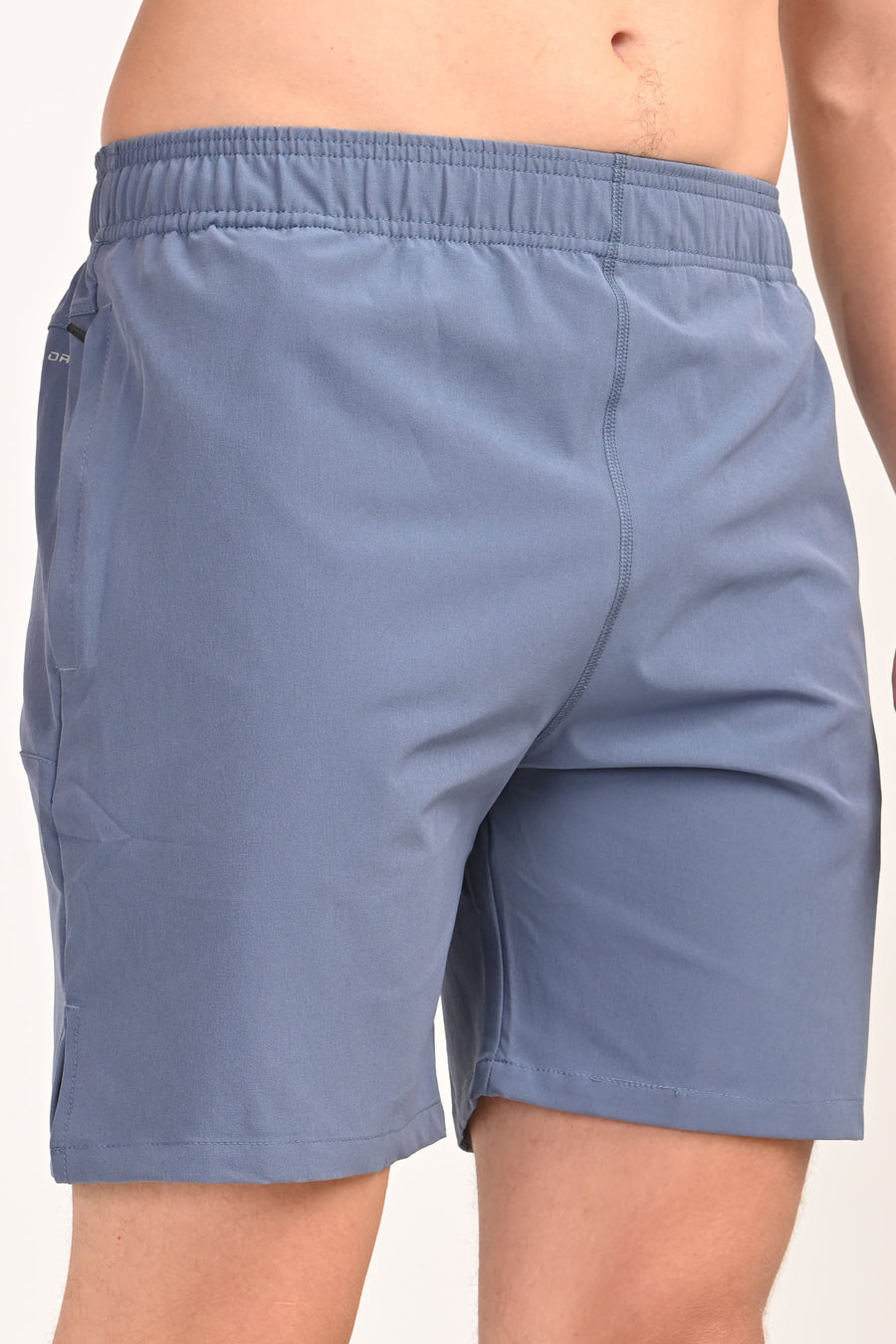 IVYN IVYN Performance Training Shorts in Steel Blue