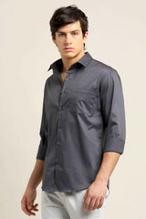 Solid Shirt – Ocean Teal Blue