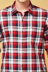 Black and Red Checked Shirt