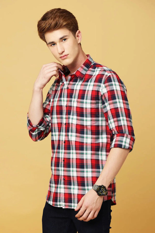 Black and Red Checked Shirt for Stylish Everyday Wear (image 4)