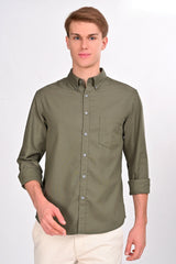 Martin Garner Olive Green Shirt