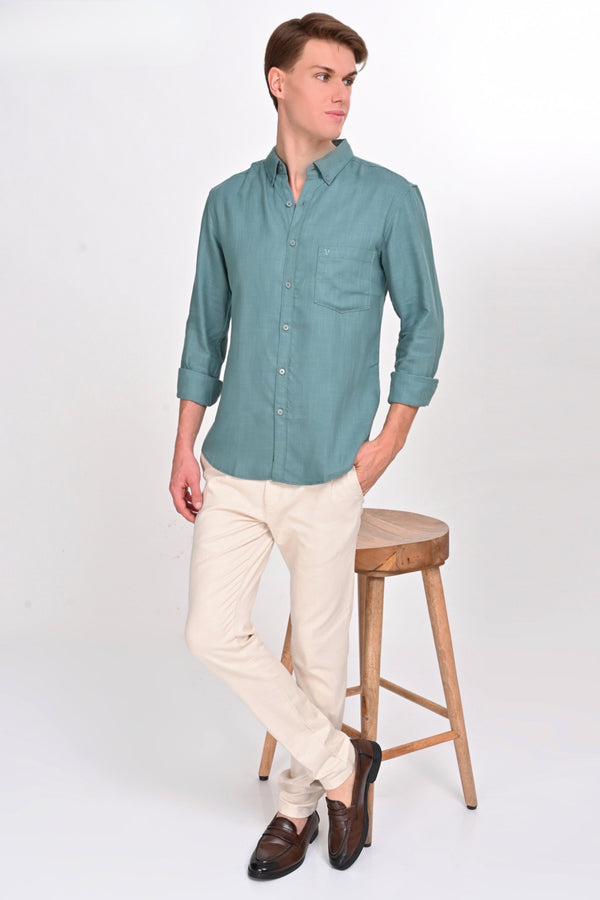 IVYN Jovan Atlantic Green Shirt (image 5)