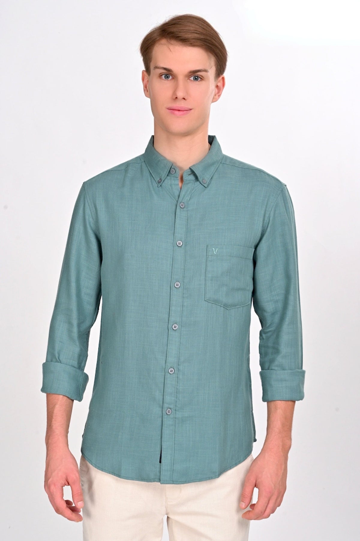 IVYN Jovan Atlantic Green Shirt