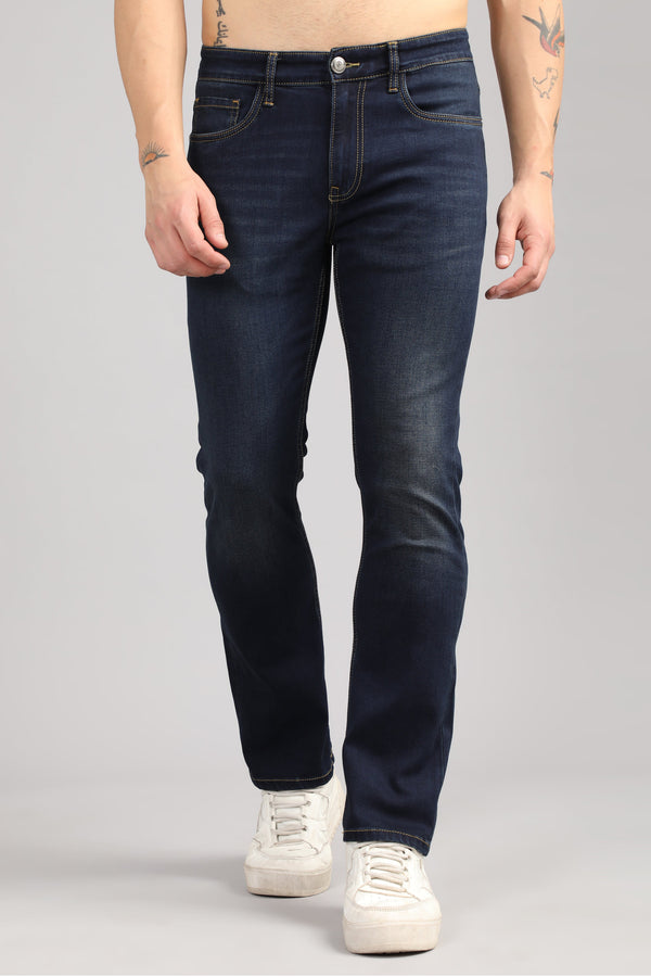 Straight Fit Jeans - Midnight Indigo (image 1)