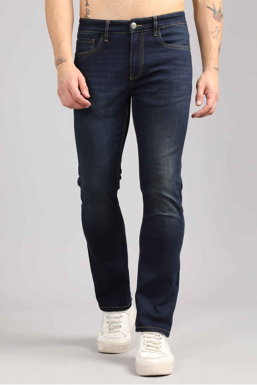 Straight Fit Jeans – Midnight Indigo