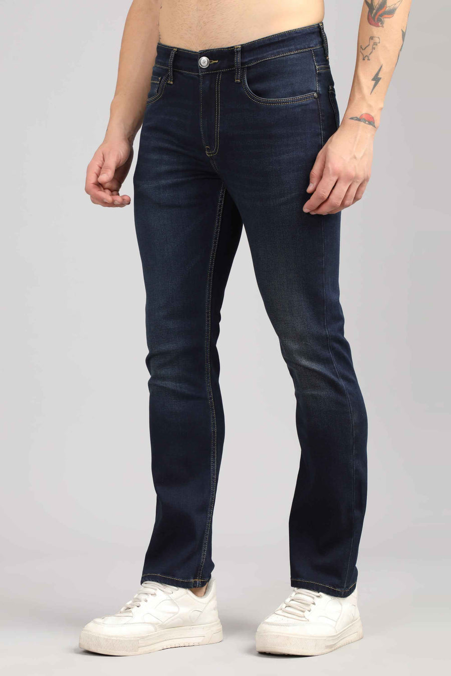 Straight Fit Jeans – Midnight Indigo