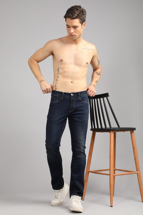 Straight Fit Jeans - Midnight Indigo (image 6)