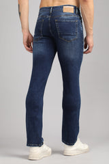 IVYN Straight Fit Jeans in Deep Navy Blue