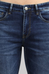 IVYN Straight Fit Jeans in Deep Navy Blue