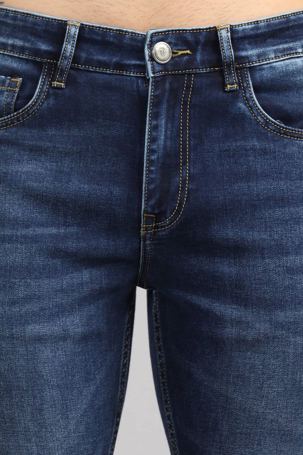 Straight Fit Jeans - Classic Blue (image 3)