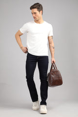 IVYN Straight Fit Jeans in Ink Blue