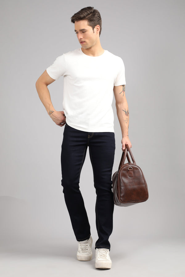 Straight Fit Jeans - Ink Blue (image 6)