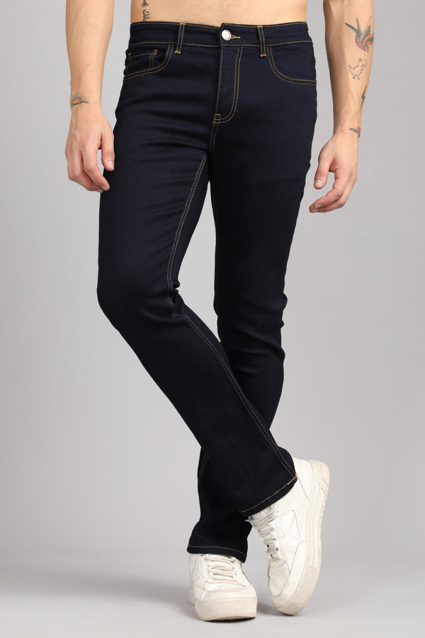 Straight Fit Jeans - Ink Blue (image 3)