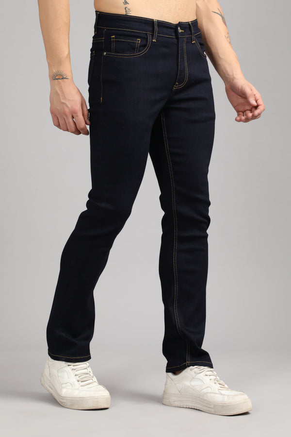 Straight Fit Jeans - Ink Blue (image 4)
