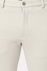 IVYN Upgraded Dobby Trouser back view in Light Grey