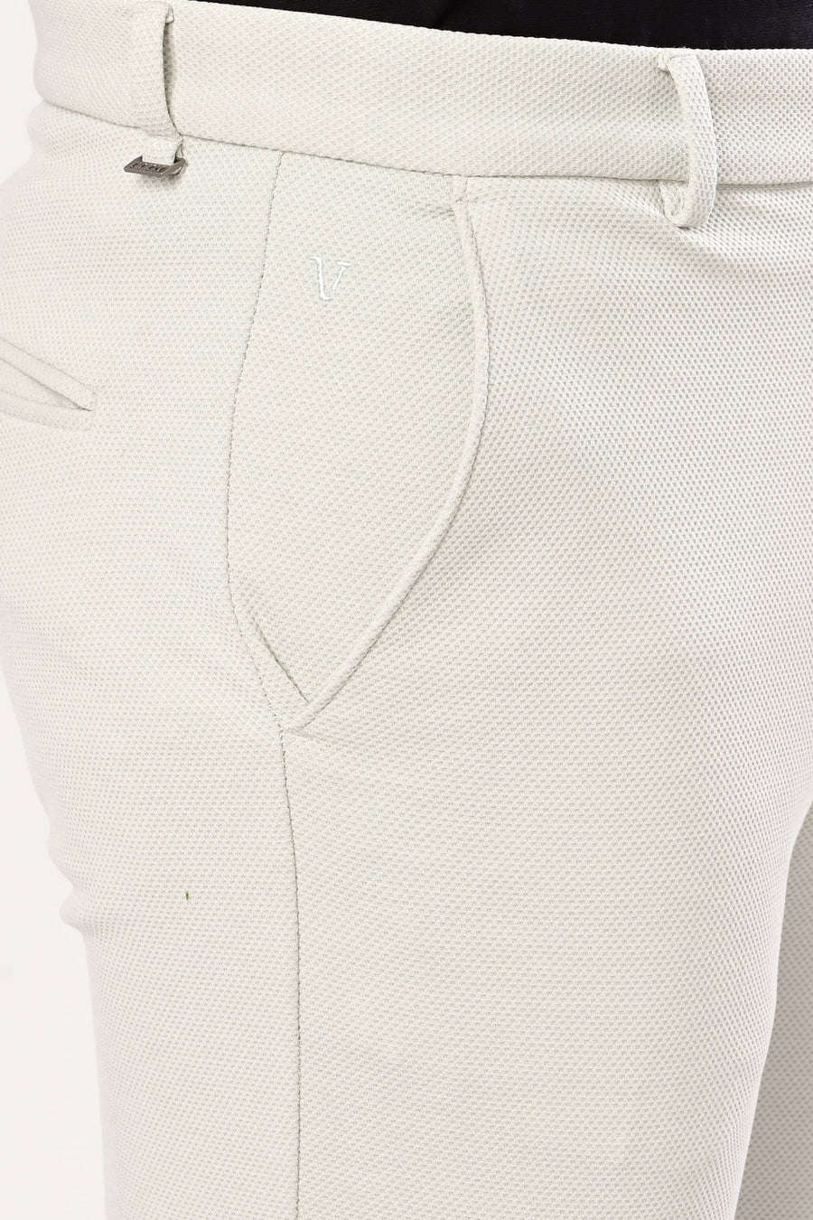 IVYN Upgraded Dobby Trouser in Light Grey