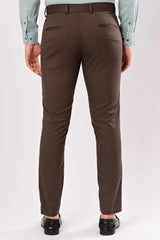 IVYN Upgraded Dobby Trouser in Espresso Brown