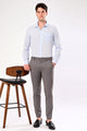 Upgraded Twill Weave Trouser Stone Grey